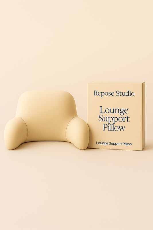 Lounge Support Pillow - Back & Shoulder Relief - Repose Studio